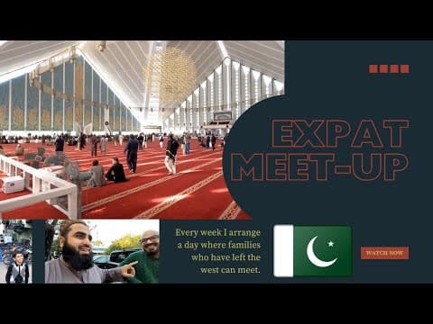 We are creating an expat community in Islamabad